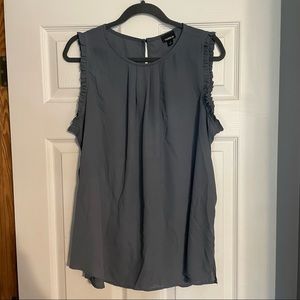 Plus Size Sleeveless Blouse